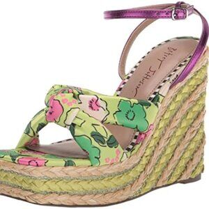 Betsey Johnson Betsey Johnson Womens Pansie Yellow Multi 9.5M